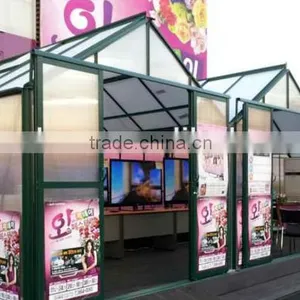 OShen Top Quality Aluminum Greenhouse L5.05m 5.6m thumbnail-4