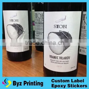 Self Adhesive Label Bottle Private Label Nail Polish Red Label Whisky thumbnail-1