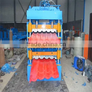Double Deck Metal Roof Roll Forming Machinery thumbnail-4