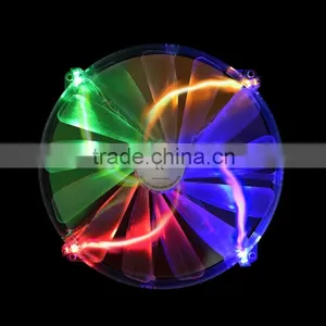 CoolCox 200x200x20mm DC Axial Fan, 20020 LED Cooling Fan,sleeve,5V/12V for Option,gaming Case Cooling Fan,laptop Cooling Fan thumbnail-6