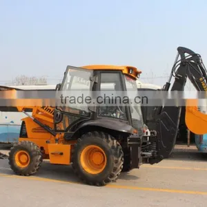 7ton Tractor With Backhoe Construction Machine for Sale thumbnail-5