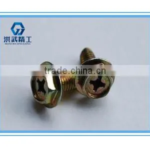 Cross Recessed Hexagon Bolts With Indentation thumbnail-4