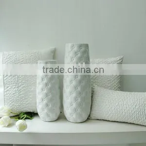 Leather White Cushion thumbnail-1