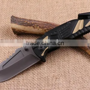 OEM New Stainless Steel Blade Material Folding Rescue Knife thumbnail-1
