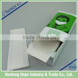 Disposable 2ply Paper Face Mask With Good Quality thumbnail-3