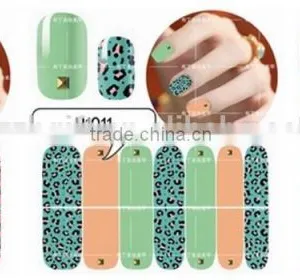 Newest Nail Art Transfer Craft Fashion DIY Nail Sticker Tip thumbnail-3