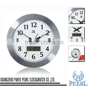 Pearl Metal LCD Wall Clock PW049 thumbnail-1