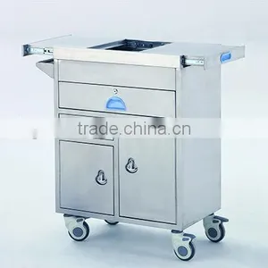 Stainless Steel Trolley for Emergency thumbnail-1