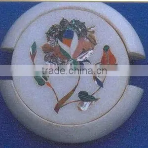 Whole Seller Beautiful Marble Inlay Coasters Set thumbnail-1