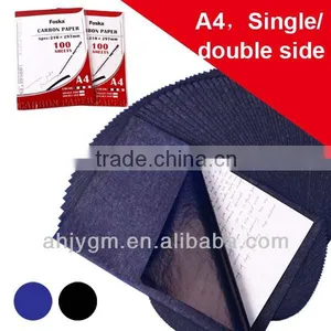 Single/Double Size Paper Base Stock Blue High Quality Carbon Paper thumbnail-1