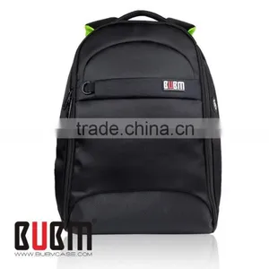 BUBM New Arrived Black Custom Nylon Removable Backpack Laptop Bags for 15inch thumbnail-4