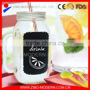 24oz Glass Mason Jar Decal Jars Mason Glass For Juice thumbnail-1
