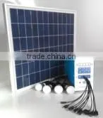 50W DC Solar Light System/ Solar Garden Lighting/ Home Solar Systems/Portable Solar Light System thumbnail-1