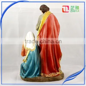 Sophisticated Resin Religion Holy Family Statues thumbnail-4
