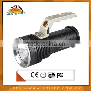 Wholesale Quality-Assured Rechargeable Aluminium Flashlight thumbnail-1