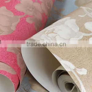 Flower Pure Paper Bedroom Decoration Wallpaper thumbnail-5
