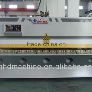 6*3200mm Hydraulic Cnc Guillotine Plate Shearing Machine thumbnail-1