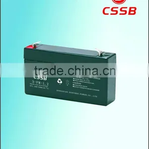 2015 Hottest Deep Cycle Battery 6v 1.2ah Lead Acid Battery thumbnail-1