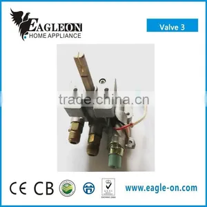 SKD/CKD Double Pipe Valve With Safety Flameout for Sabaf for Table/buildin Stove thumbnail-1