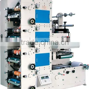 5 Colors Three Die Cutting Station Flexo Printing Machine thumbnail-1