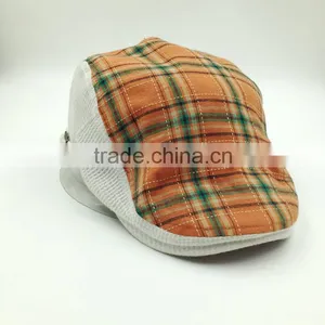 Customized High Quality Checked Cotton Ivy Cap Wholesale thumbnail-3