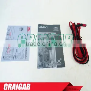 UNI-T LCD Digital Clamp Multimeter Ohm DMM DC AC Current Voltmeter UT201 thumbnail-6