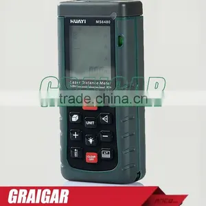 MS6480 Portable Laser Distance Meter 80m Hand-held Laser Range Finder thumbnail-2