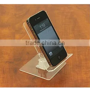 Tilting Cell Phone Display Stand - Clear Acrylic thumbnail-1