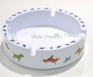 China Supply DIY Sublimation Blank Polymer Ashtray thumbnail-3