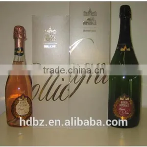 Custom Clear Folding Wine Gift Box With Printing thumbnail-3