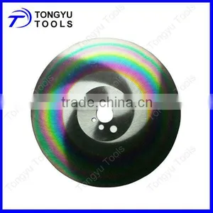 TIN Coated HSS Circular Saw Blade, HSS Metal Slitting Saw Blade thumbnail-1