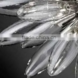 Pendant Light With Hotel Lobby Glass Column Modern Chandeliers thumbnail-4
