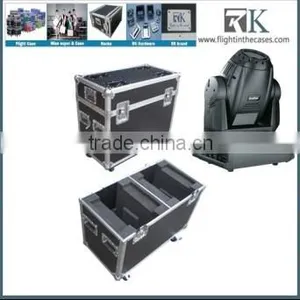RK 1 Hold 2 Lights ,rubber Insert ,portable Led Display Moving Head Lighting Road Ready Flight Case thumbnail-1
