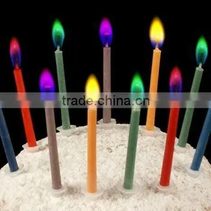 Wholesale 10th Birthday Candles - RED Party Cake Candles thumbnail-5