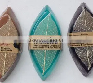 Natural Herbal Soap,leaf Shape Soap thumbnail-1