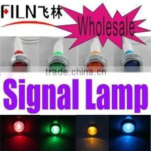 FL1-04 10mm Diameter Plastic Red Pilot Light 12v thumbnail-1