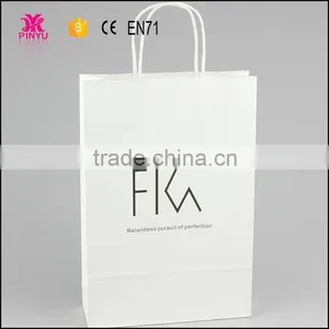 Kraft Cardboard Glassine Paper Bag for Business and Shopping thumbnail-5
