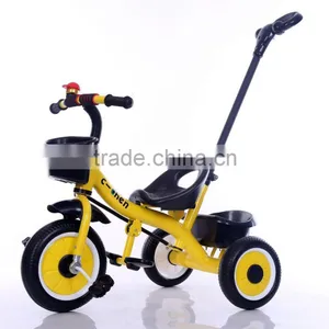 New Model Children Baby Tricycle Toy With Push Bar Cheap Price Wholesale thumbnail-6