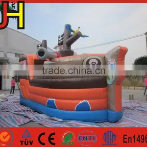 Inflatable Pirate Bounce, Inflatable Pirate Trampoline, Inflatable Pirate Ship for Sale thumbnail-1