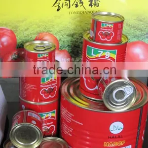 Top Quality China Tomato Paste Sauce Ketchup Factory 3000g 3kg Double Concentrated Canned thumbnail-1
