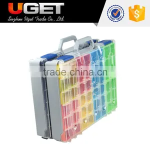Professional Manufacturer Each Clapboard Removable Transparent Storage Plastic Box thumbnail-4