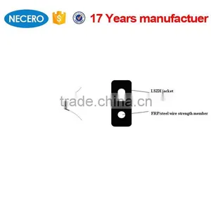 Best Quality Large Bending Radius Ftth Outdoor 2core Fiber Optic Cable Price per Meter thumbnail-1