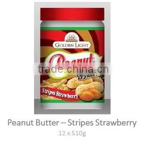 Peanut Butter - Stripes Strawberry thumbnail-1