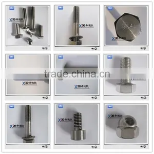 Alloy GH2132/A286 Stainless Steel Astm F593 Hex Bolt Made in China EN1.4980 thumbnail-1
