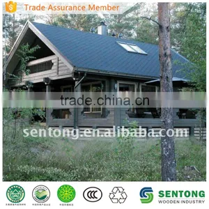 Prefabricated Wooden House Villa thumbnail-1