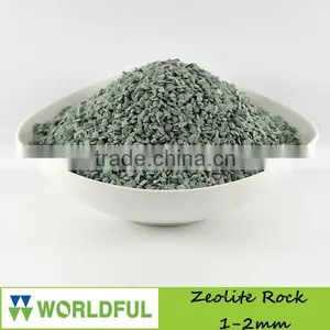 Natural Zeolite For Aquaculture, 1-2MM Natural Zeolite Green Rock thumbnail-1