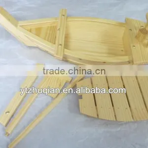 High Quality Wooden Sushi Boat For Party thumbnail-5