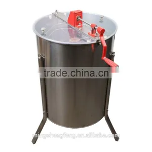 Large Stainless Steel 4 Frame Honey Extractor Beekeeping Equipment Bee Keeper Supply, Honey Bee Hive Frames thumbnail-2