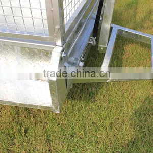 Fully Welded Winch Tipping Cage Trailer thumbnail-3