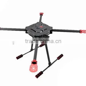 QF650 4-rotor Carbon Fiber Frame/Kit 4-axis DIY Quadcopter RC Airplane, Helicopter thumbnail-1